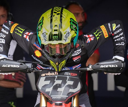 Antonio Cairoli nimmt bei RedBud & Spring Creek AMA Pro Motocross Nationals auf der Desmo450 MX teil