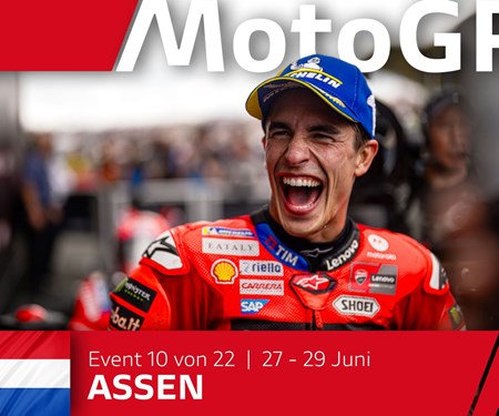 MotoGP Runde 10 in Assen: Marc Márquez siegt in Sprint und Rennen, Bagnaia auf Platz 3