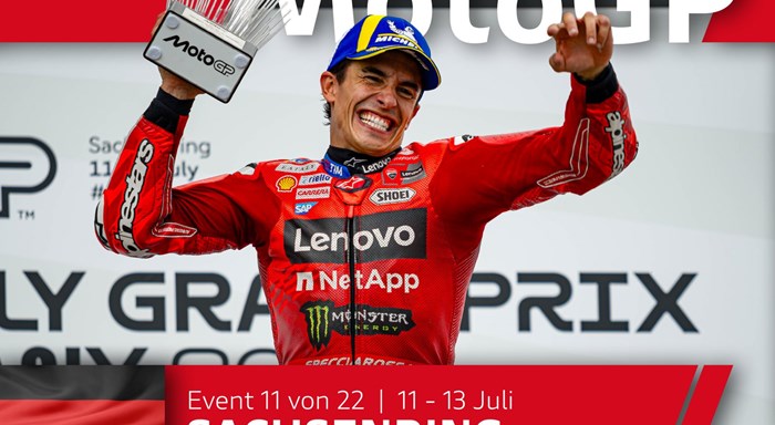 MotoGP Runde 11 am Sachsenring: Marc Márquez holt beim 200. MotoGP-Start Sieg Nr. 69