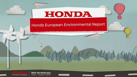Honda beweist in seinem Europäischen Umweltbericht 2024 Fortschritte in Sachen Nachhaltigkeit