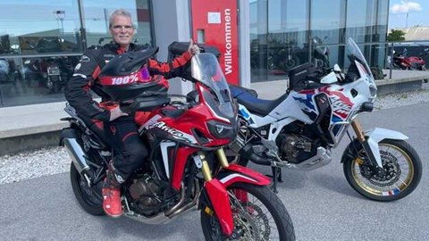 Ein österreichischer Abenteurer auf der Honda Adventure Road