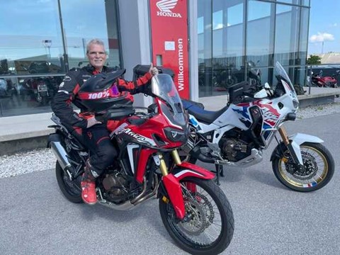 Ein österreichischer Abenteurer auf der Honda Adventure Road
