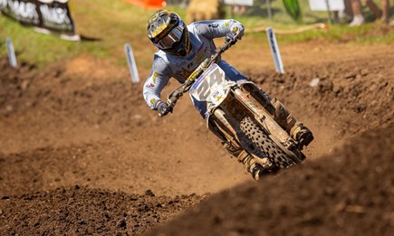 P5 finish at the Washougal National for Rockstar Energy Husqvarna's RJ Hampshire