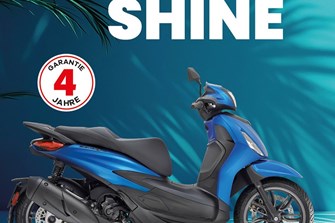 Ride and Shine Jetzt Piaggio testen!