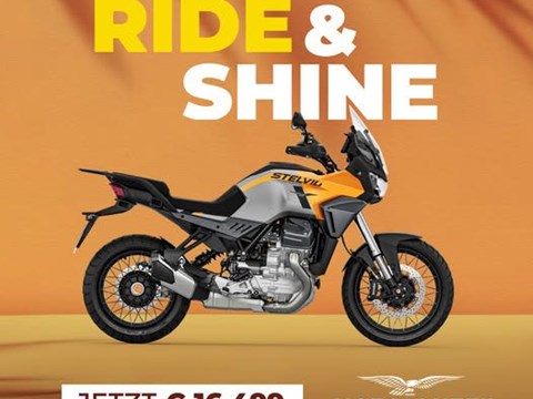 Ride and Shine by MOTO GUZZI!