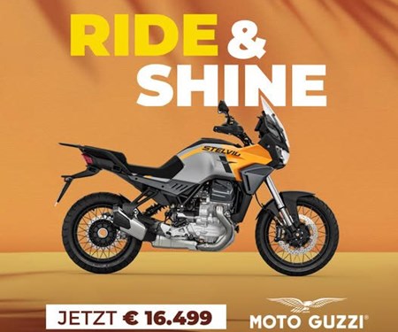 Ride and Shine by MOTO GUZZI! Ride and Shine by MOTO GUZZI!