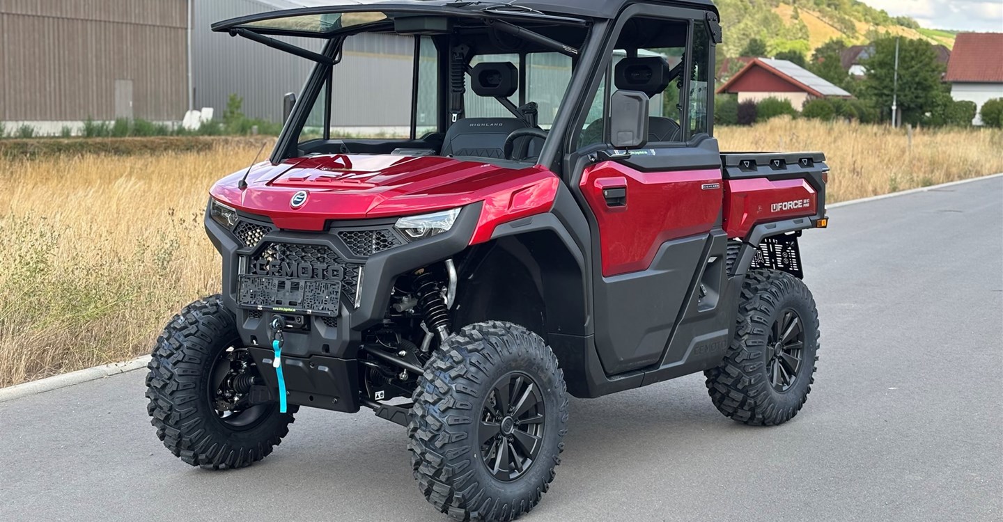 Der NEUE CFMOTO U10 PRO HIGHLAND