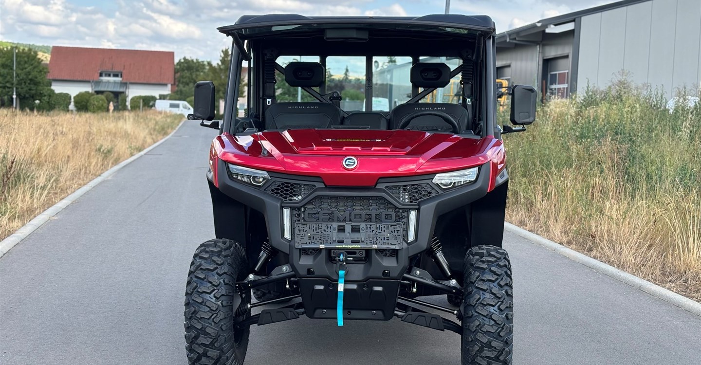 Der NEUE CFMOTO U10 PRO HIGHLAND