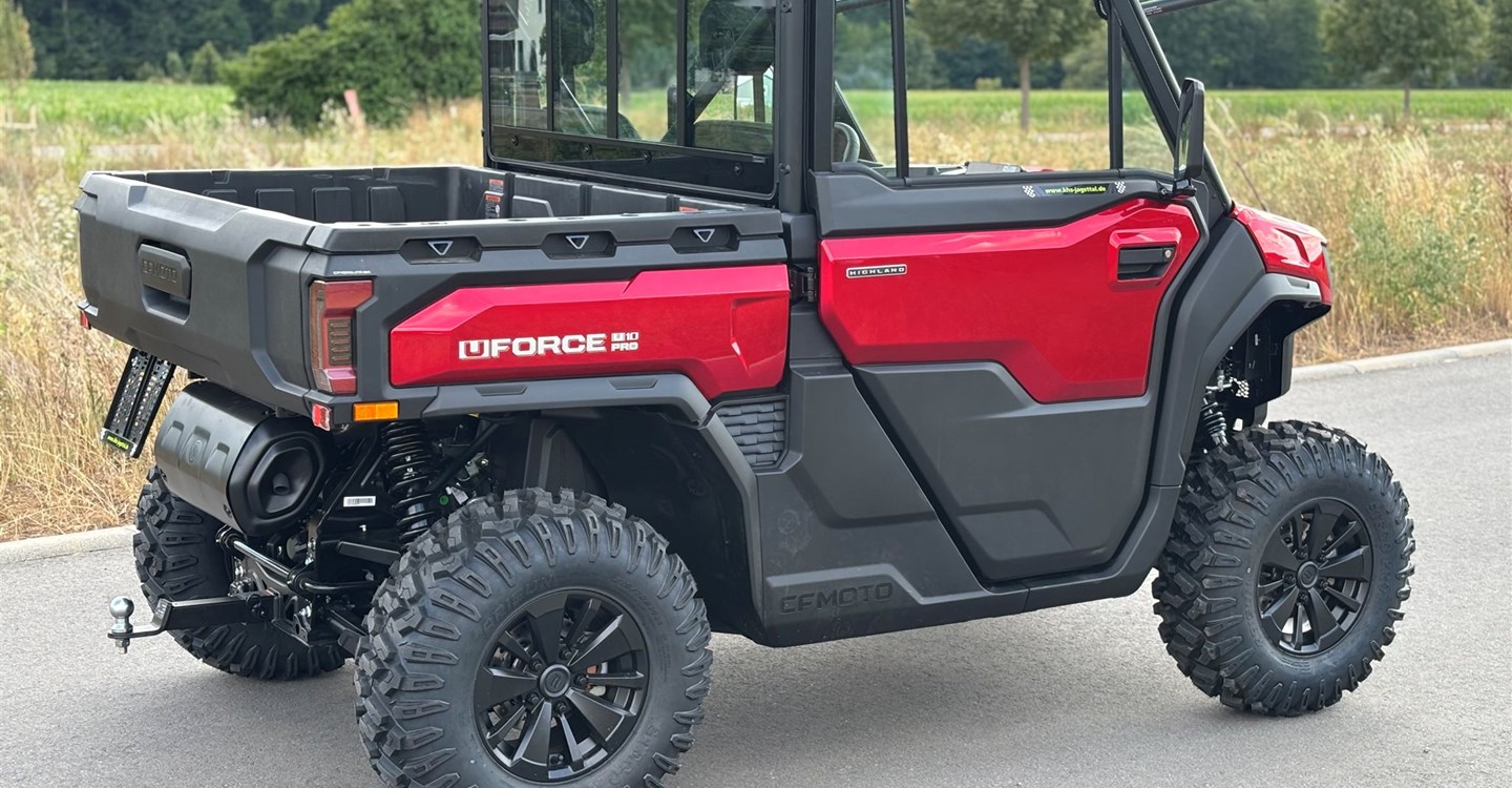 Der NEUE CFMOTO U10 PRO HIGHLAND