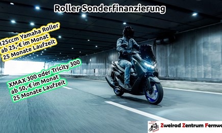 NEWS| Sonderfinanzierung Roller verlängert bis 31.08.2025