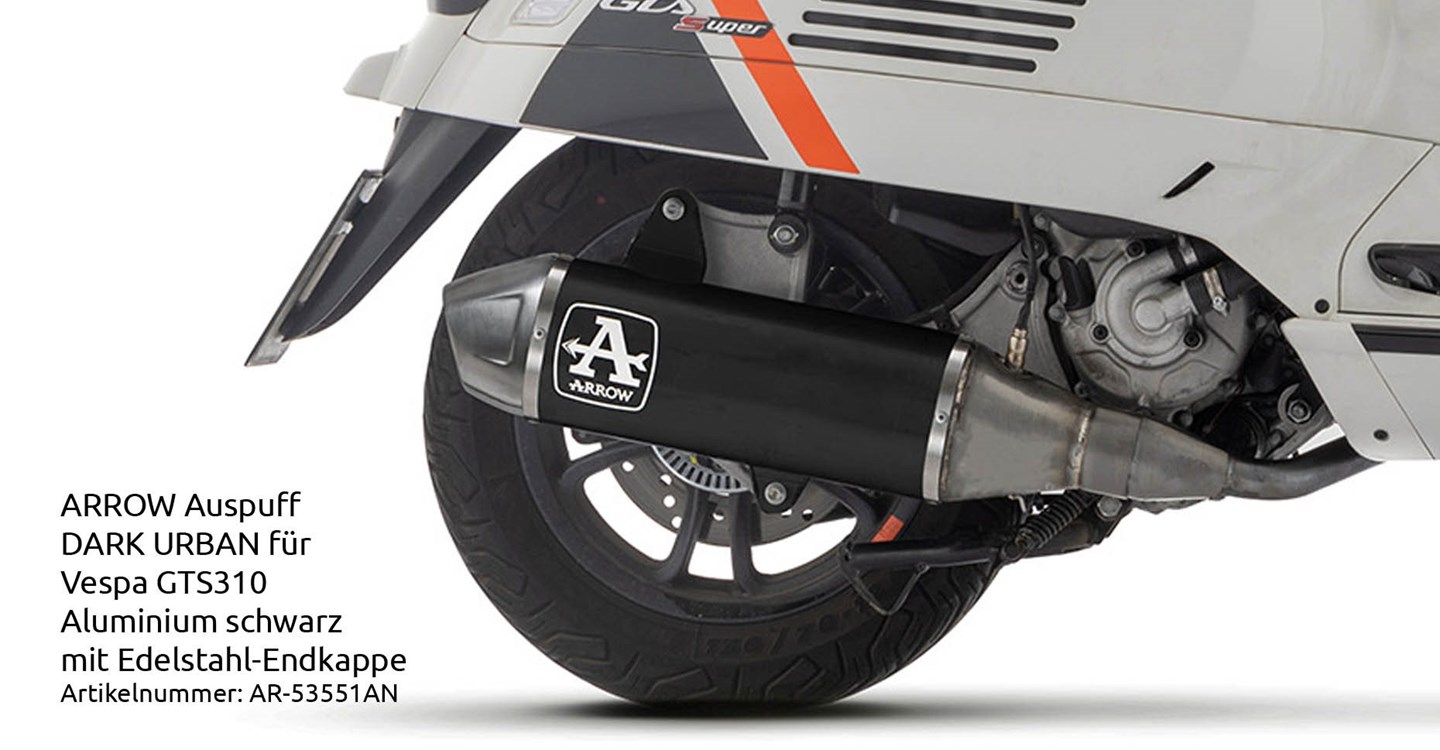 Vespa GTS 310 Sound & Performance für 888 €