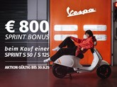 Vespa Sprint Bonus über € 800.-
