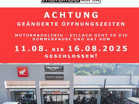 Geänderte Öffnungszeiten in Villach!