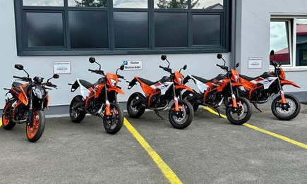 KTM Neuheiten 125 / 390 SMC R