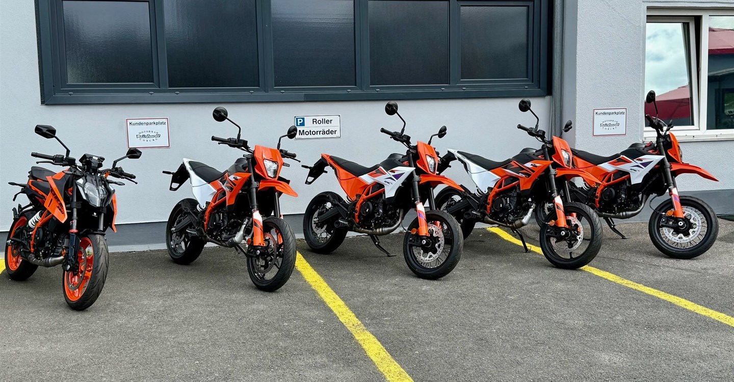 KTM Neuheiten 125 / 390 SMC R