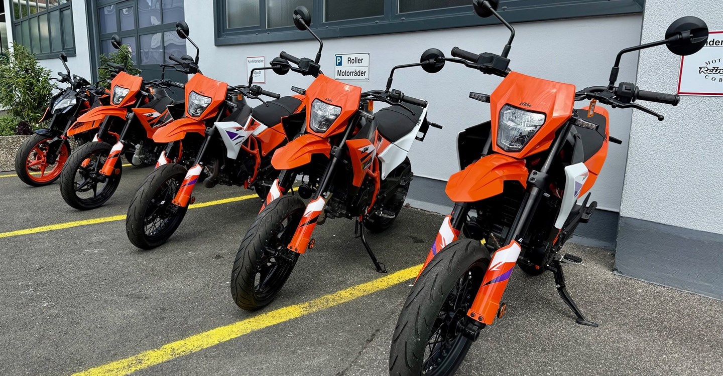 KTM Neuheiten 125 / 390 SMC R
