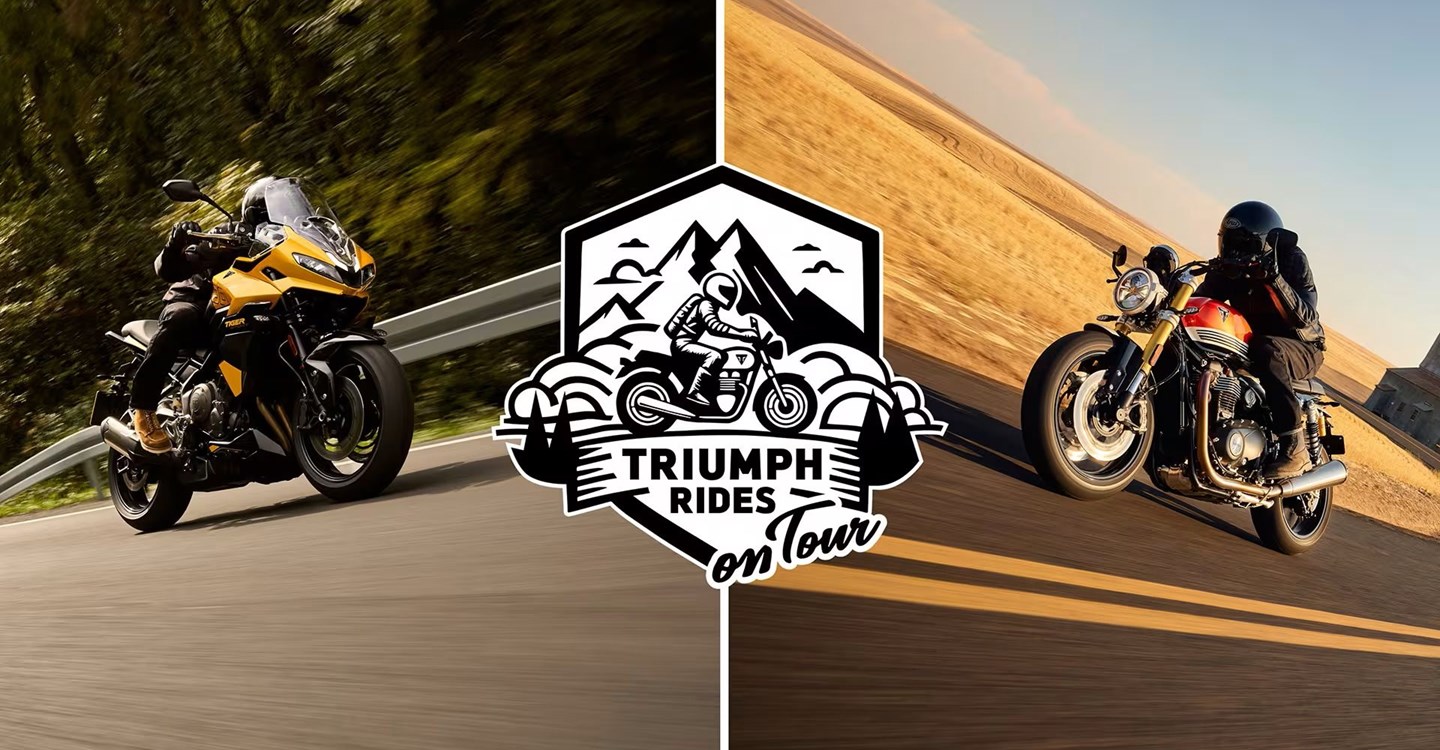 Kurvenausgang / Test-Ride, Bratwurst & Co - der Event bei Triumph Würzburg