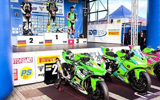 Packende Rennen im hochkarätigen Umfeld der IDM | Kawasaki - Bild 1