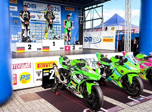 Packende Rennen im hochkarätigen Umfeld der IDM | Kawasaki