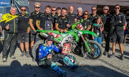 Romain Febvre brilliert mit perfektem Auftritt in Schweden | Kawasaki