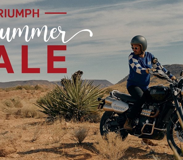 SUMMER SALE 2025 BEI TRIUMPH REGENSBURG
DER TRIUMPH SUMMER SALE 2025
GEHT IN DIE HEIßE PHASE:
JETZT BIS ZU 50% RABATT AUF LAGERWARE SICHERN!*
Der Sommer legt sich noch einmal rich ...
