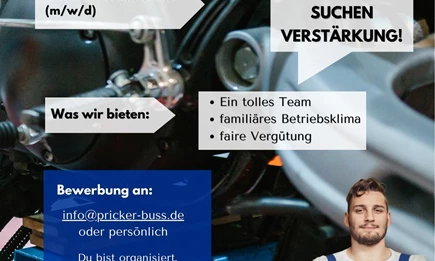 Zweiradmechatroniker / KFZ-Mechatroniker (m/w/d) gesucht Zweiradmechatroniker / KFZ-Mechatroniker (m/w/d) gesucht