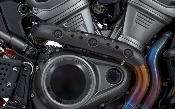 Krümmerschutz- und Hitzeschild für die Harley-Davidson Pan America 1250 - Bild 2