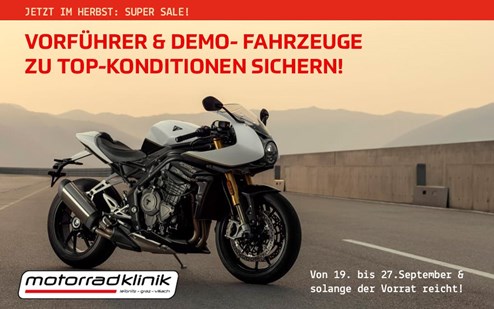 ABVERKAUF - DEMOBIKES u. VORFÜHRER!