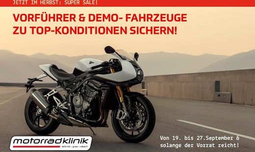 ABVERKAUF - DEMOBIKES u. VORFÜHRER!