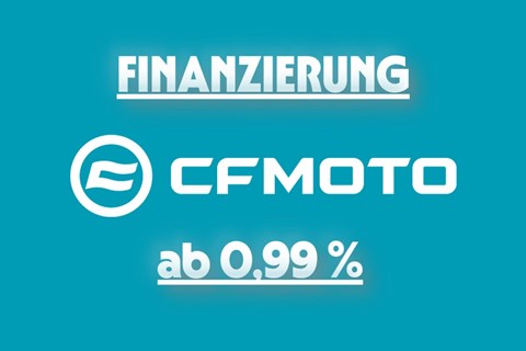 Bike Performance by Joachim Fegert-News: Sonderfinanzierung CF MOTO 