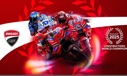 Ducati feiert sechsten MotoGP-Konstrukteurstitel in Folge