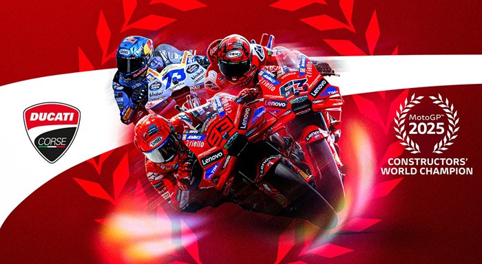 Ducati feiert sechsten MotoGP-Konstrukteurstitel in Folge