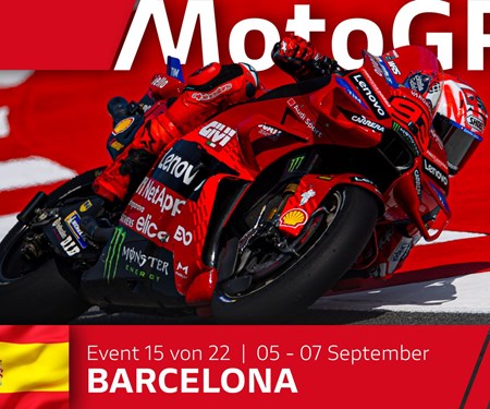 MotoGP Runde 15 in Barcelona: Konstrukteurs-WM-Titel & Doppelsieg am Sonntag