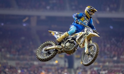 RJ Hampshire takes P6 overall in St. Louis to complete second SMX Playoff round