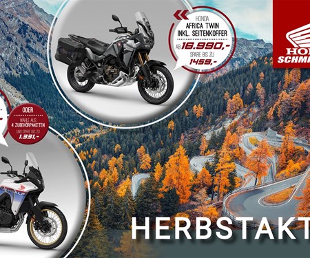 Herbstzeit ist Honda-Zeit!