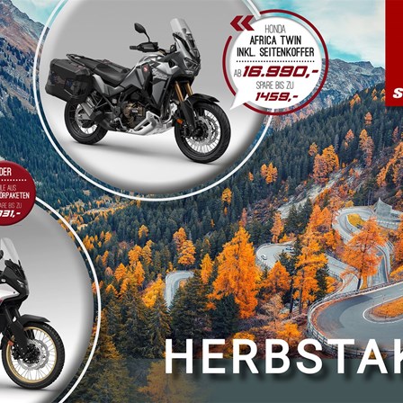 Herbstzeit ist Honda-Zeit!