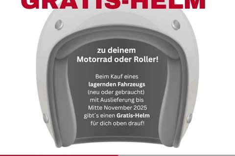HÜTTER GesmbH-News: GRATIS-HELM zu deinem Motorrad!