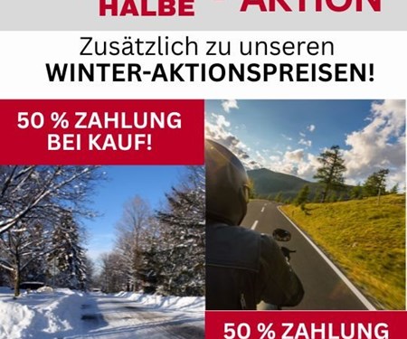 JETZT HALBE-HALBE AKTION!