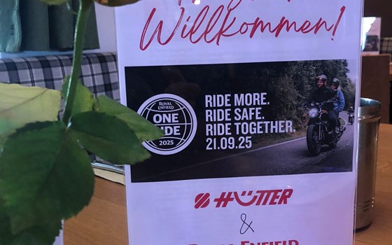 ONE RIDE - Schön war unsere Royal Enfield-Ausfahrt! - Bild 1