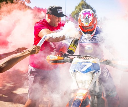 Maurice Egger ist Enduro Open Staatsmeister 2025 !!!