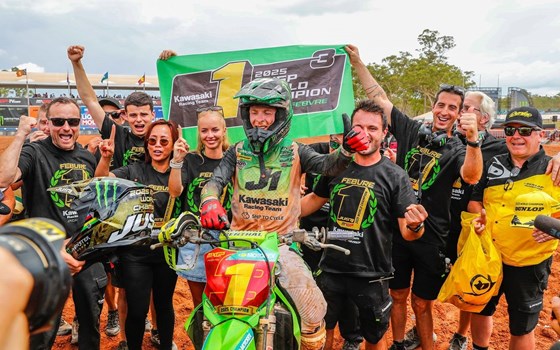 Romain Febvre und Kawasaki Motocross-Weltmeister 2025 | Kawasaki - Bild 3