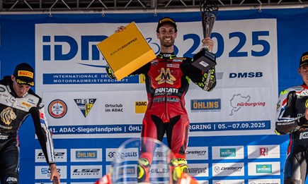 Ducati dominiert das IDM-Wochenende am Nürburgring: Lukas Tulovic gewinnt beide Läufe