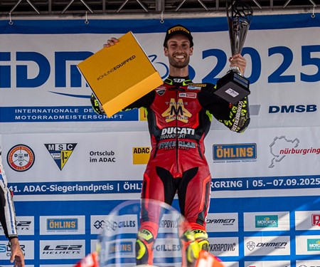 Ducati dominiert das IDM-Wochenende am Nürburgring: Lukas Tulovic gewinnt beide Läufe