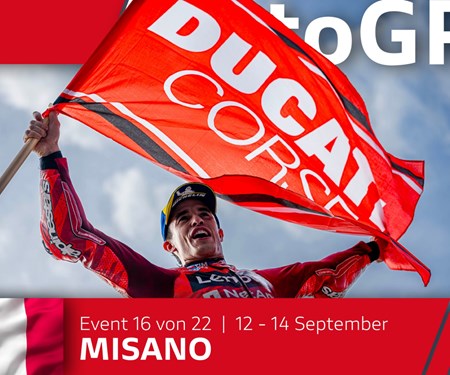MotoGP Runde 16 in Misano: Grand-Prix Sieg für Márquez, Bagnaia stürzt