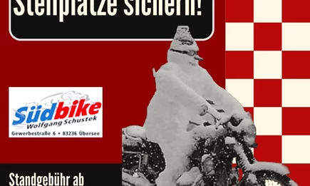 Jetzt Winter Stellplätze für Motorrad - Quad - Roller für 2025/26 sichern Jetzt Winter Stellplätze für Motorrad - Quad - Roller für 2025/26 sichern