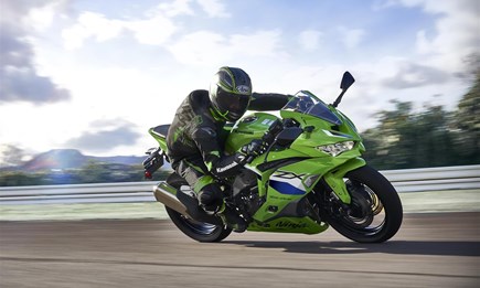 Neue Farben für die Ninja-Modelle des Modelljahres 2026