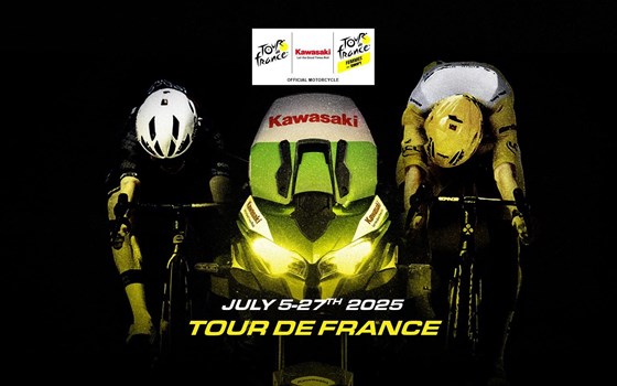 Tour de France 2025: Kawasaki Versys 1100 „mit von der Partie“ - Bild 1