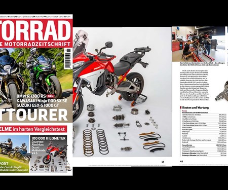 Die Ducati Multistrada V4 S: Bewährte Zuverlässigkeit im 100.000-km-Dauertest von MOTORRAD