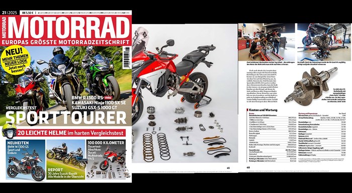 Die Ducati Multistrada V4 S: Bewährte Zuverlässigkeit im 100.000-km-Dauertest von MOTORRAD