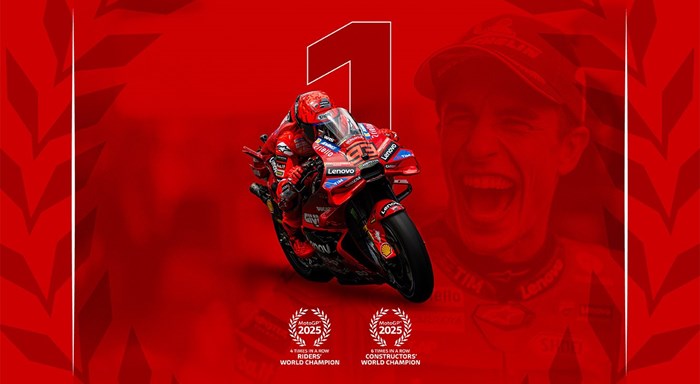Marc Márquez und Ducati sind MotoGP-Weltmeister 2025 und sicherten sich den Titel bereits fünf Rennen vor Saisonende.